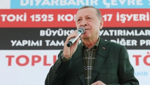 Cumhurbaşkanı Erdoğan, Diyarbakır'da toplu açılış töreninde konuştu