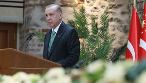 Cumhurbaşkanı Erdoğan, Uluslararası Emek ve Dayanışma Kongresi'nin katılımcı başkanlarını kabul etti