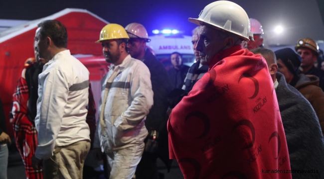 Kızılay Amasra Maden Ocağındaki Yardım Çalışmalarını Sürdürüyor