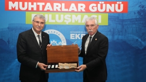 “Muhtarlarla kurduğumuz gönül bağı ile şehrimiz kazanmaya devam edecek”