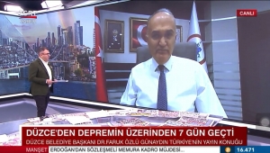 BAŞKAN ÖZLÜ, TGRT HABER’E KONUK OLDU