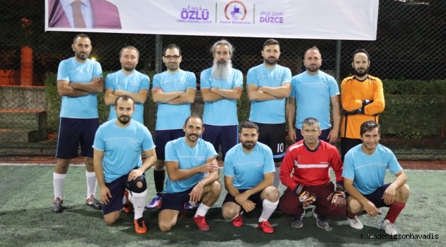 BELEDİYE FUTBOL TURNUVASI BAŞLADI