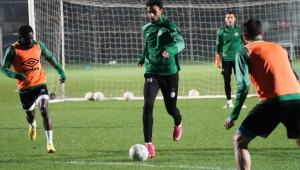 Çaykur Rizespor'un Gençlerbirliği maçı hazırlıkları devam ediyor