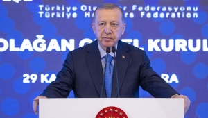 Cumhurbaşkanı Erdoğan, Türkiye Otelciler Federasyonu 7. Olağan Genel Kurulu'nda konuştu