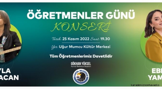 Kartal Belediyesi'nden Öğretmenler Günü'ne Özel Konser