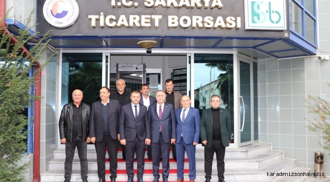 Sakarya Ticaret Borsası Yönetim Kurulu Başkanı Mustafa Genç'e hayırlı olsun ziyaretleri sürüyor