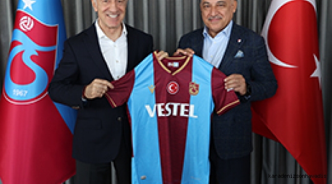 TFF Başkanı Mehmet Büyükekşi'den Trabzonspor'a ziyaret