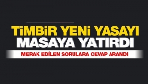 TİMBİR ÇÖZÜM ÖNERİLERİNİ MASAYA YATIRDI