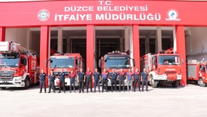 77 PERSONEL, 17 ARAÇ İLE BÖLGENİN EN GÜÇLÜ İTFAİYESİ DÜZCE’DE