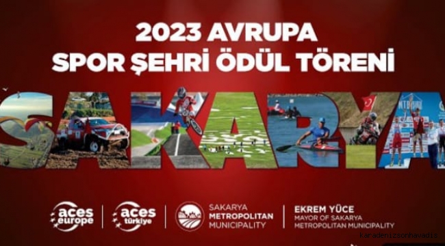 Avrupa Spor Şehri Ödül Töreni