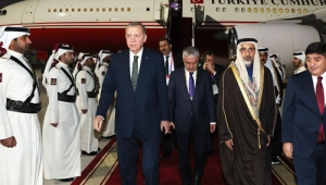 Cumhurbaşkanı Erdoğan Katar’da