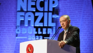 Cumhurbaşkanı Erdoğan, Necip Fazıl Ödülleri Töreni’ne katıldı