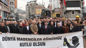 EMEĞİN BAŞKENTİ’NDE DÜNYA MADENCİLER GÜNÜ