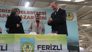 FERİZLİ KAPALI PAZAR YERİ İÇİN KURALAR ÇEKİLDİ
