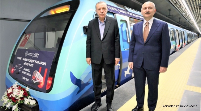 Pendik-Sabiha Gökçen Metro Hattı’nda seyahat eden yolcu sayısı 1.4 milyona dayandı
