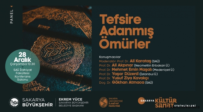 ‘Tefsire Adanmış Bir Ömür’ programı yine değerli isimleri ağırlayacak