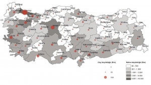 Türkiye'de 2021 yılında 2 milyon 777 bin 797 kişi iller arasında göç etti