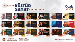 Sakarya Büyükşehir Ocak kültür sanat etkinliklerinde takvim belli oldu