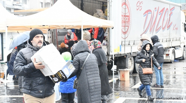 BAŞKAN ÖZLÜ'DEN DÜZCELİLERE TEŞEKKÜR