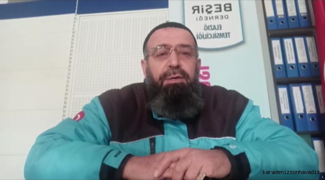 Beşir Derneği Elazığ İl Başkanı Burhanettin Aslan: Ekiplerimiz Arama Kurtarma Çalışmalarına Katıldı