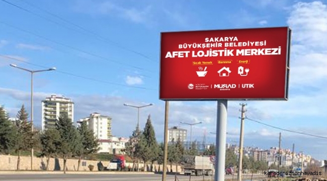 Büyükşehir Afet Lojistik Merkezi bölgede hazır
