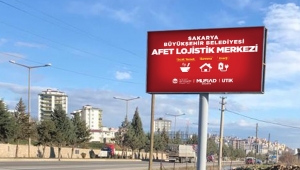 Büyükşehir Afet Lojistik Merkezi bölgede hazır