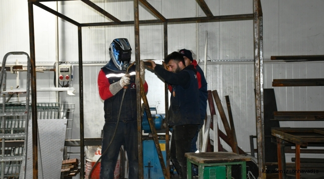 DÜZCE BELEDİYESİ TUVALET VE LAVABO ÜRETİMİNE GEÇTİ