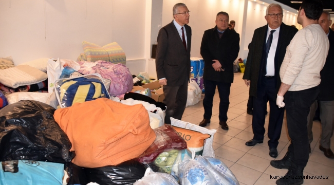 KDZ. EREĞLİ HALKI, DEPREM BÖLGESİ İÇİN SEFERBER OLDU