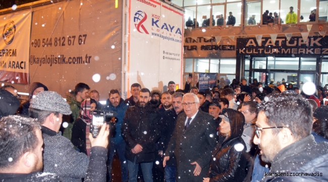 KDZ. EREĞLİ HALKI, DEPREM BÖLGESİ İÇİN TEK YÜREK
