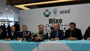 RİZE TEK YÜREK YARDIMLARINA DEVAM EDİYOR