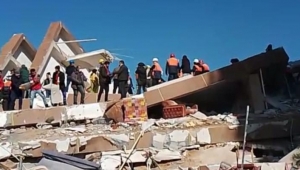 TBMM ARAMA KURTARMA EKİBİ, DEPREM BÖLGESİNDE ÇALIŞMALARINI SÜRDÜRÜYOR