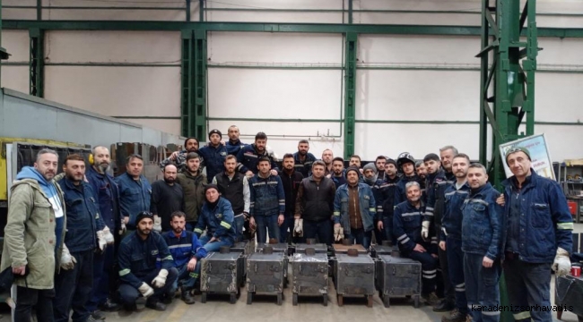TTK MMF, DEPREM BÖLGESİNE SOBA GÖNDERDİ