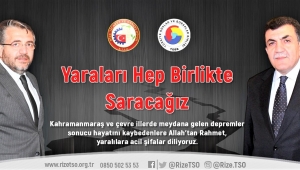 YARALARI HEP BİRLİKTE SARACAĞIZ