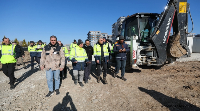 Yüce afet bölgesinde açıkladı: