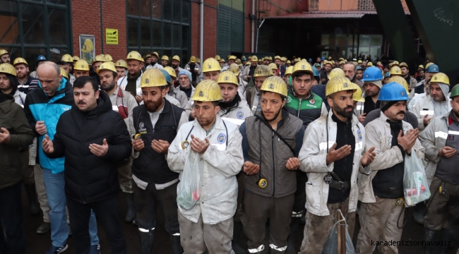 263 Kozlu maden şehidi, dualarla anıldı