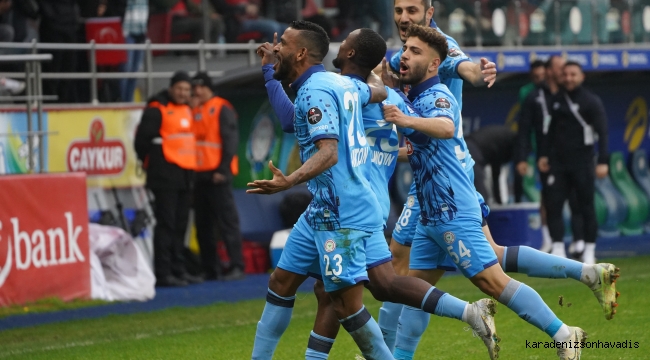 Çaykur Rizespor: 3 - Altay: 1