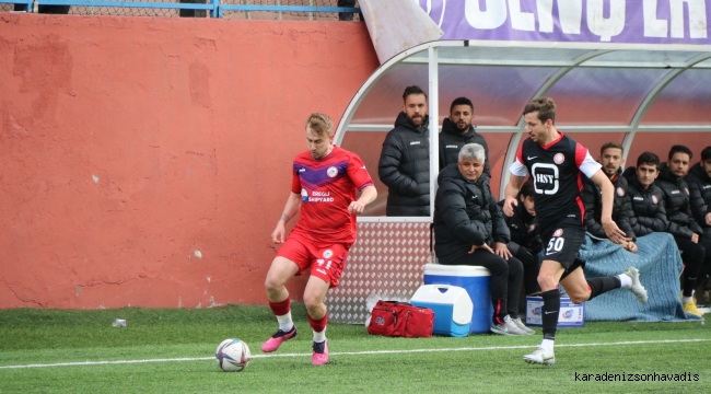 KDZ. EREĞLİ BELEDİYESPOR BARTINSPOR’U YENDİ: 2-1