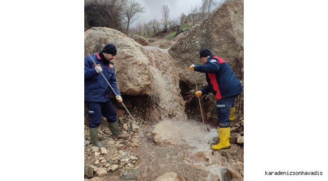 SAMSUN BÜYÜKŞEHİR SEL BÖLGESİNDE