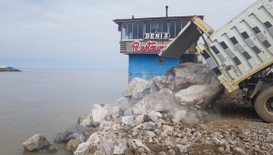 Yeni Mahalle Yürüyüş Yolu Tahkimat Çalışmaları