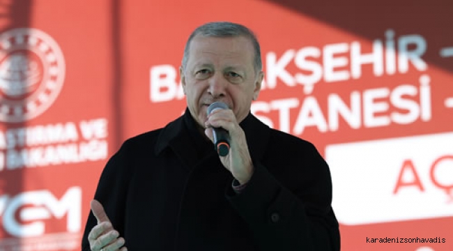 Cumhurbaşkanı Erdoğan, Başakşehir-Çam ve Sakura Şehir Hastanesi-Kayaşehir Metro Hattı Açılış Töreni’ne katıldı