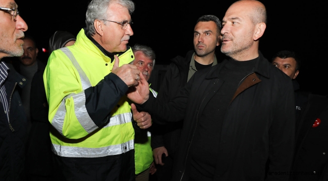 İçişleri Bakanı Soylu İskenderun’daki konteyner kentte: 