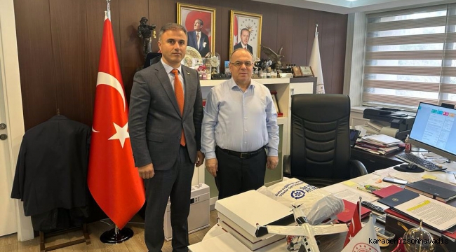 MUTLU, BAKAN YARDIMCISI KALAYCI İLE GÖRÜŞTÜ