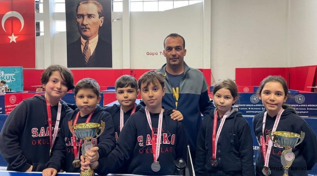 SANKO OKULLARI’NIN TENİS BAŞARISI