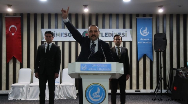Ülkü Ocakları Ankara İl Başkanlığı iftar yemeği düzenledi