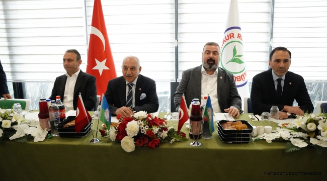 Başkan Büyükekşi Akademi Ziyaretlerine Çaykur Rizespor ile Devam Etti