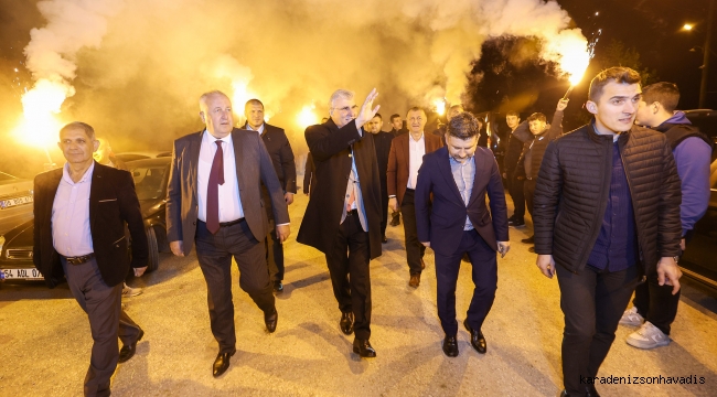 Başkan Yüce’nin son durağı Söğütlü: “Şahlanışın miladı 14 Mayıs olacak”