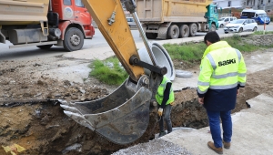 Büyükşehir Belediyesi’nden Serdivan’ın güçlü altyapı ağına yeni yağmursuyu hattı