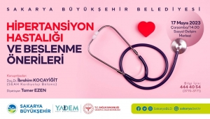 Hipertansiyon hastalığı ve beslenme önerileri SGM’de konuşulacak