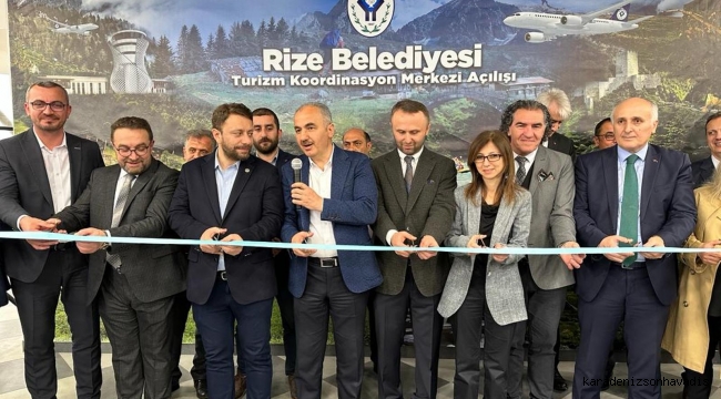Rize Belediyesi Turizm Koordinasyon Merkezi Açılışı Yapıldı