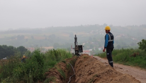 Şehrin dört bir yanında süren altyapı çalışmaları ile su kayıplarına geçit yok